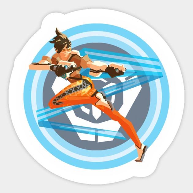 Tracer Sticker by Dragin556